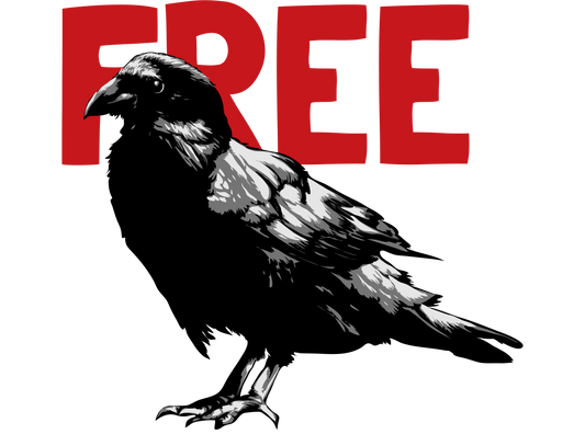 Free bird, Press-ready, Transfer only, MTO