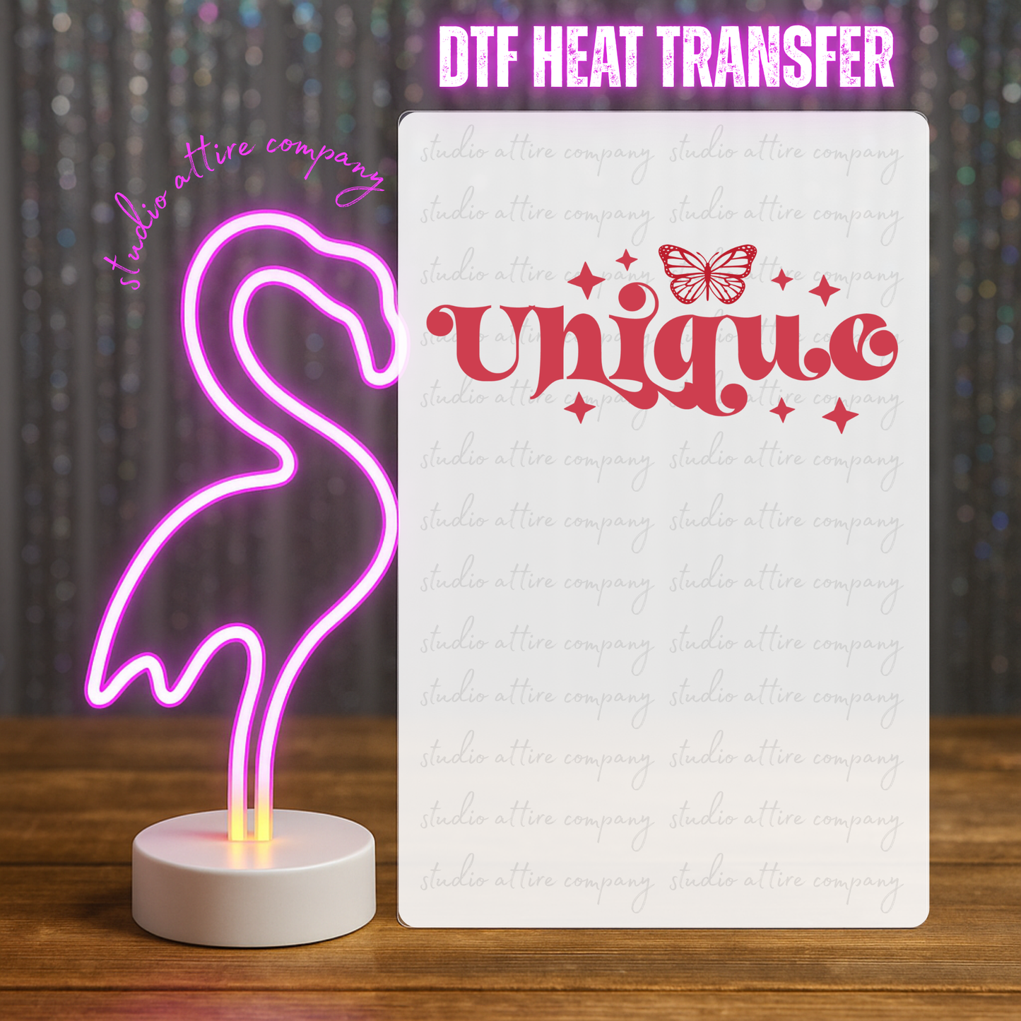 Unique, Heat transfer, Press and peel, Full color, Instant press, MTO