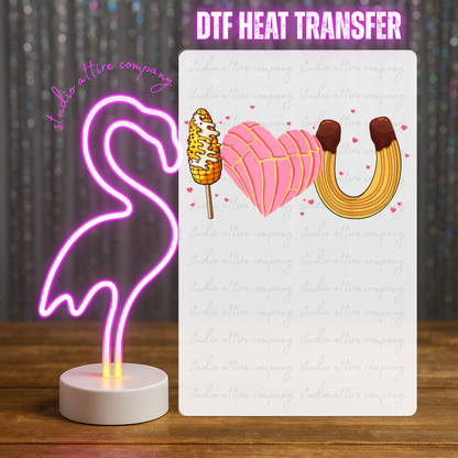 I love you, Heat transfer, Press and peel, Full color, Instant press, MTO