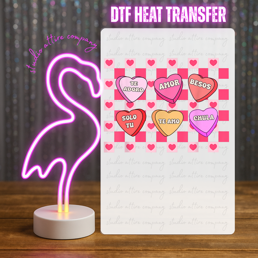 Sweethearts, Cinco de mayo, Heat transfer, Press and peel, Full color, Instant press, MTO