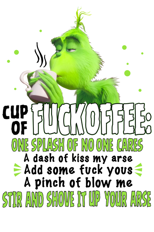 Green monster coffee, character