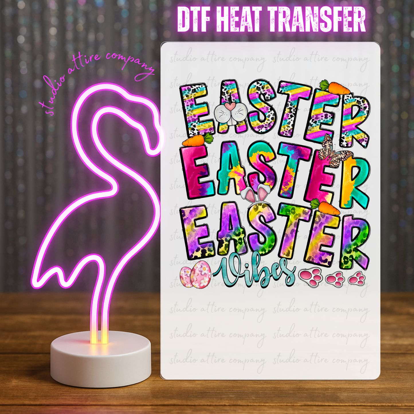 Easter, DTF Heat Transfer, Press and peel, Full color, Instant press, MTO