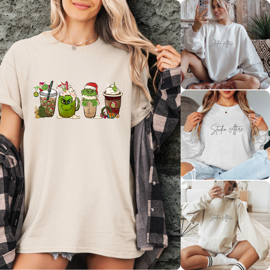 Character Christmas, Graphic Apparel - 49