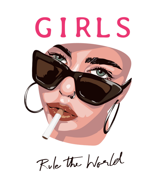 Girls rule the world, Press-ready, Transfer only, MTO