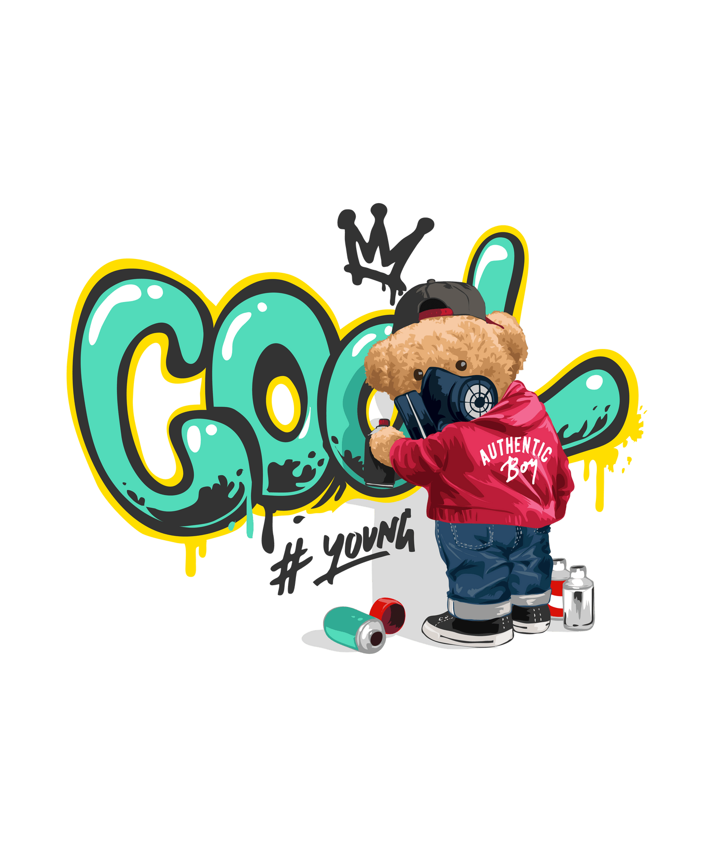 Cool bear, Press-ready, Transfer only, MTO