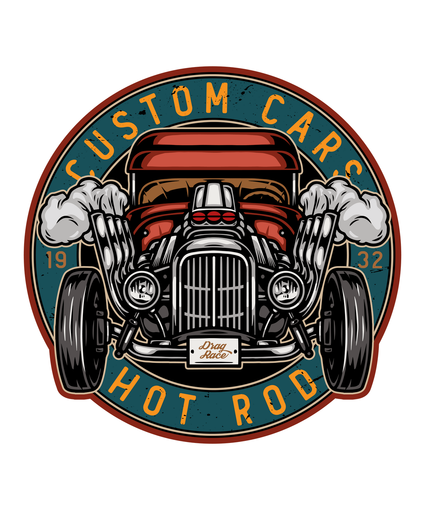 Hot rod, Press-ready, Transfer only, MTO