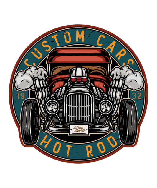 Hot rod, Press-ready, Transfer only, MTO