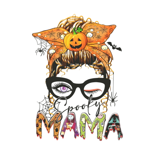 Spooky mama, Press-ready, Transfer only, MTO
