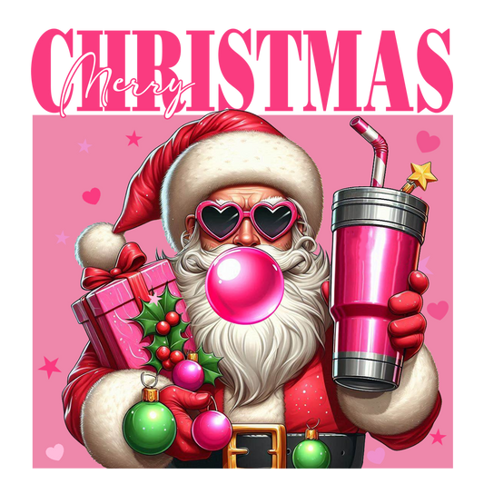 Santa, Christmas, Press-ready, Transfer only, MTO