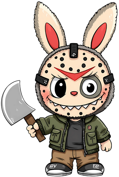 Labubu horror, Press-ready, Transfer only, MTO