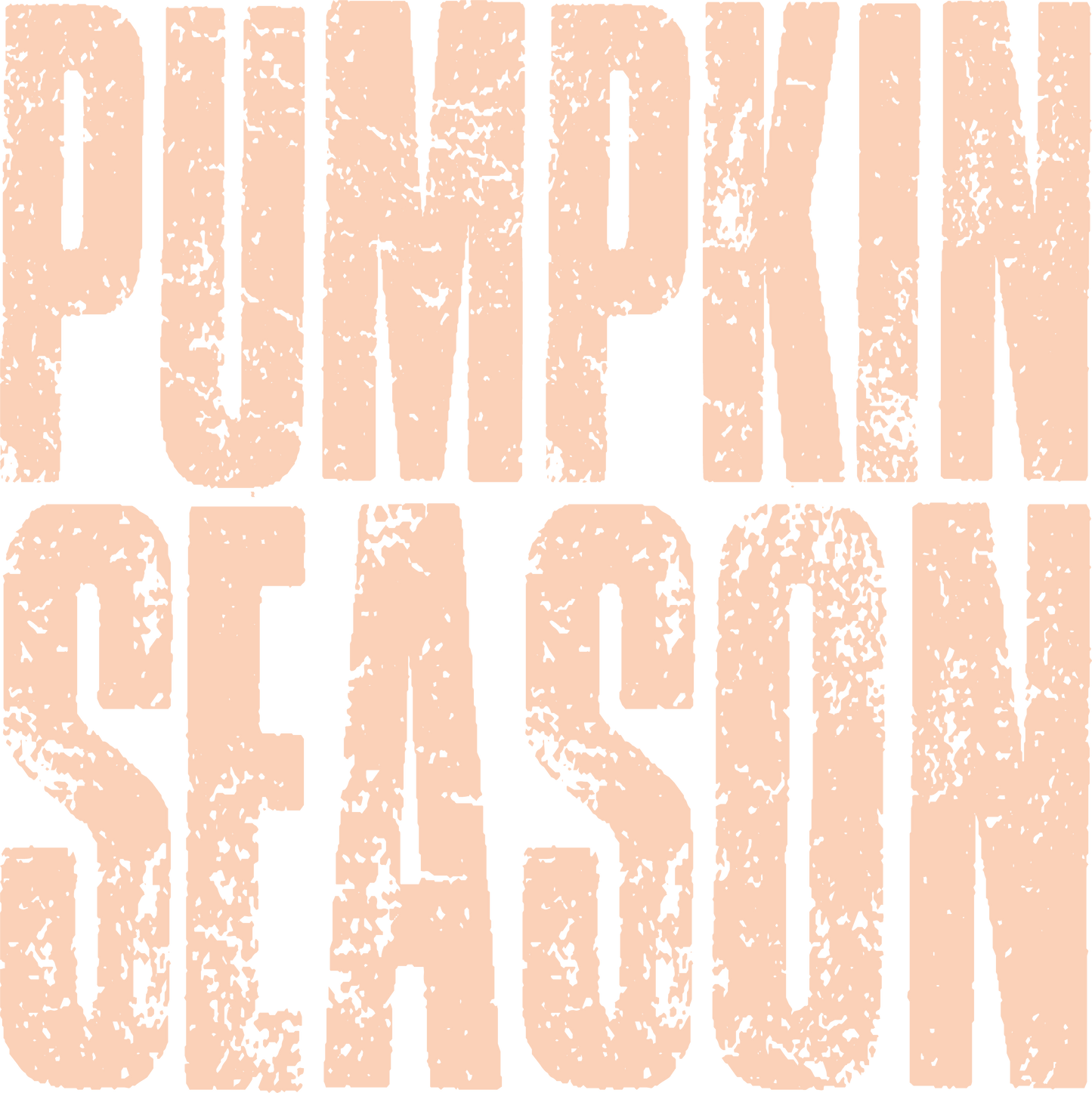 Pumpkin Season, Press-ready, Transfer only, MTO