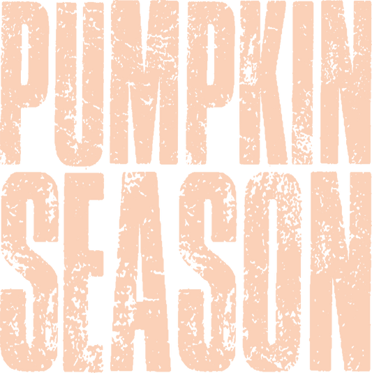Pumpkin Season, Press-ready, Transfer only, MTO