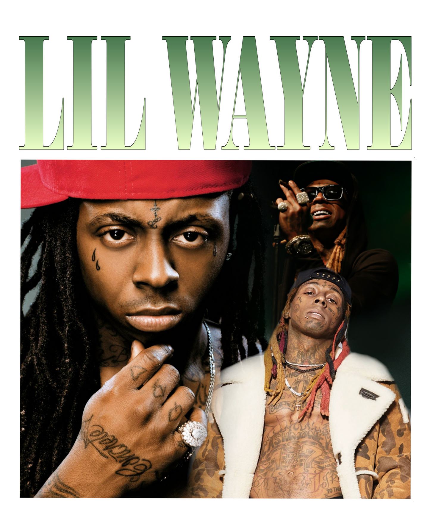 Wayne, band t-shirt, Press-ready, Transfer only, MTO