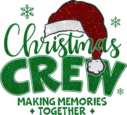 Christmas Crew, Press-ready, Transfer only, MTO