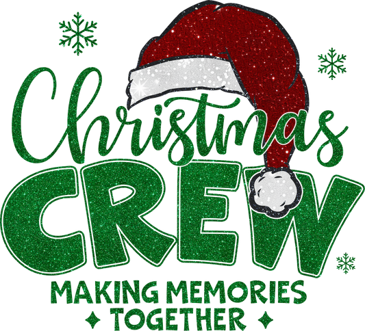 Christmas Crew, Press-ready, Transfer only, MTO