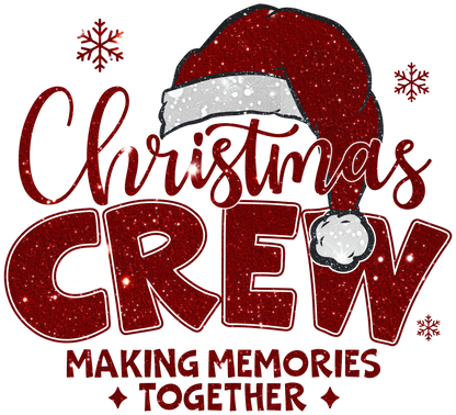 Christmas Crew, Press-ready, Transfer only, MTO