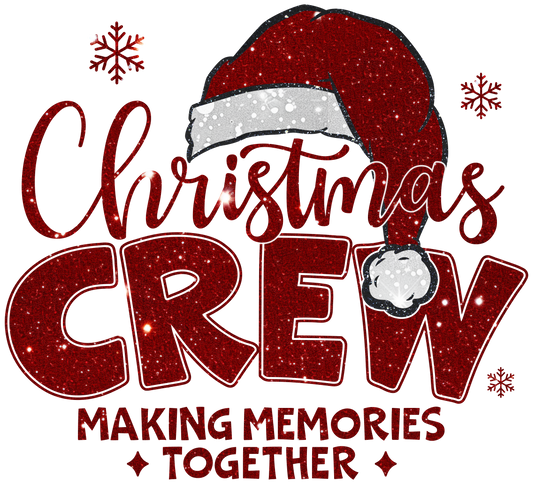 Christmas Crew, Press-ready, Transfer only, MTO