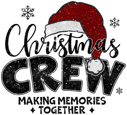 Christmas Crew, Press-ready, Transfer only, MTO