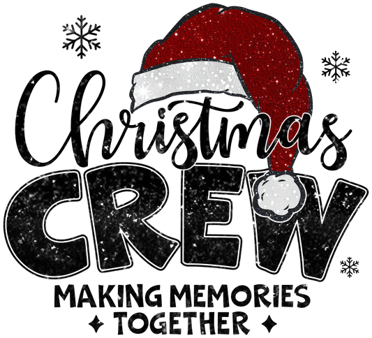 Christmas Crew, Press-ready, Transfer only, MTO
