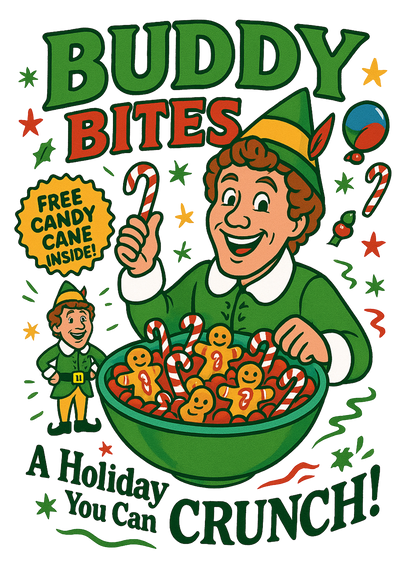 Buddy bites, Press-ready, Transfer only, MTO