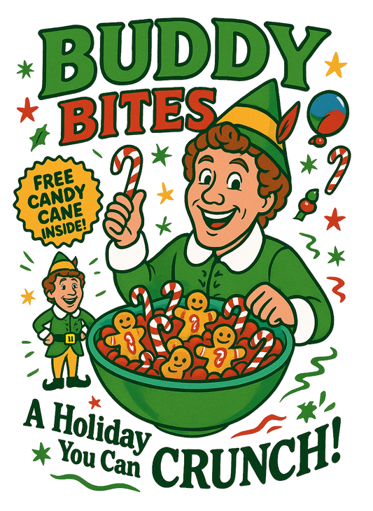 Buddy bites, Press-ready, Transfer only, MTO