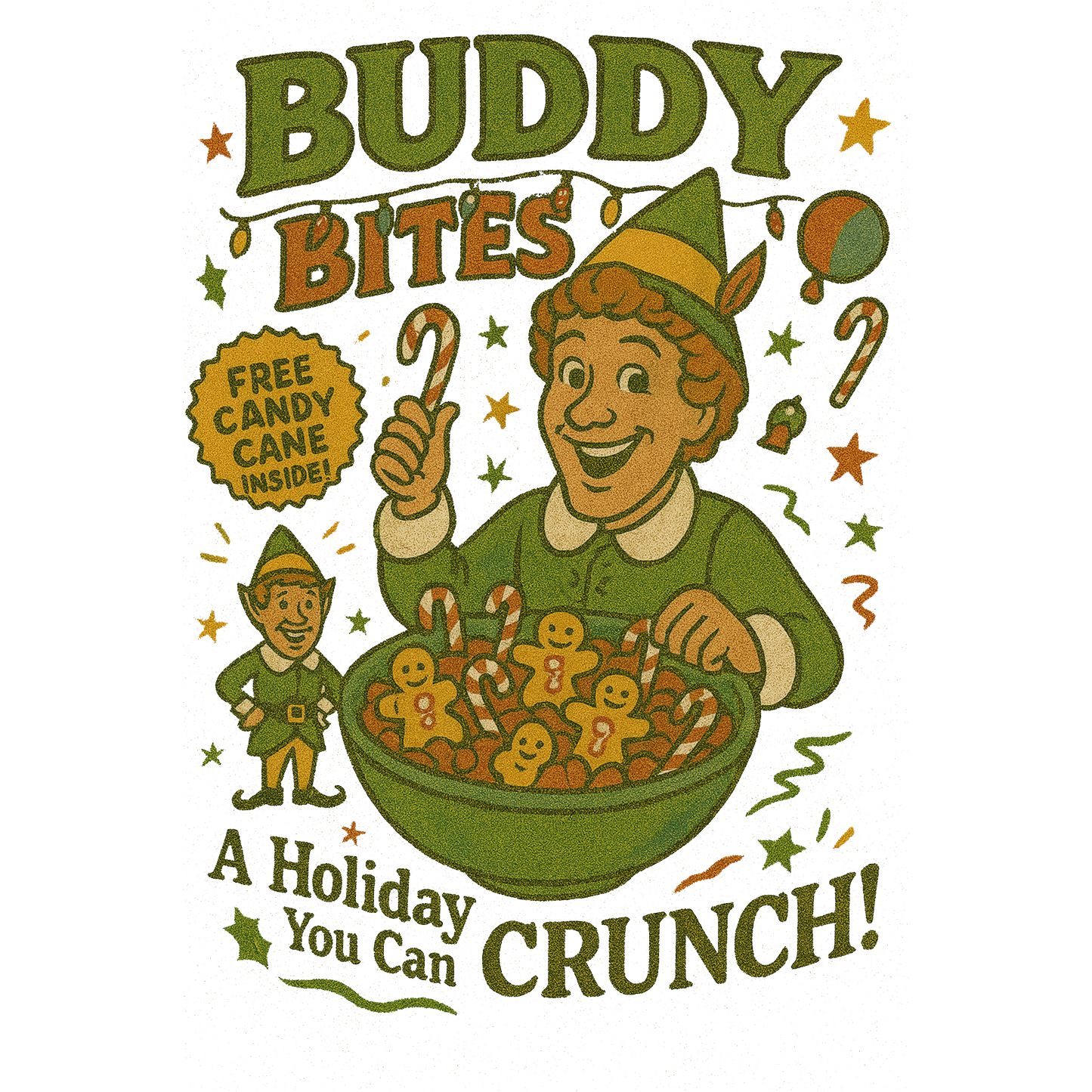Buddy bites, Press-ready, Transfer only, MTO