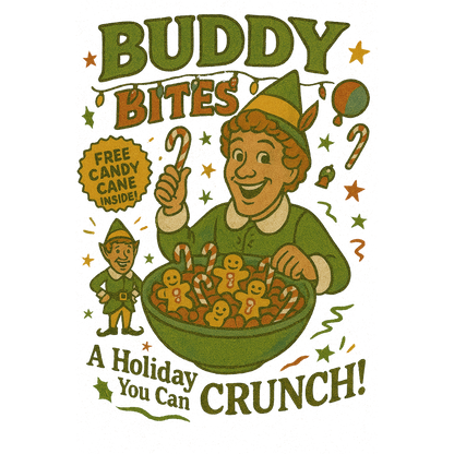 Buddy bites, Press-ready, Transfer only, MTO