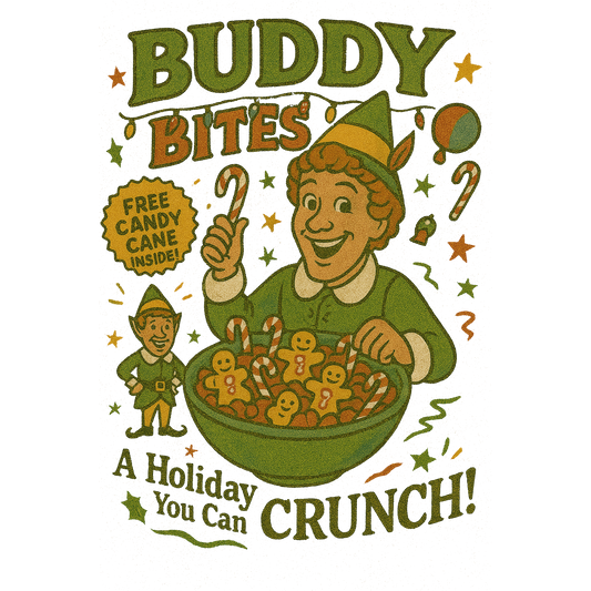 Buddy bites, Press-ready, Transfer only, MTO