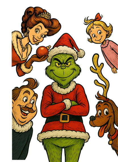 Christmas bunch, Press-ready, Transfer only, MTO