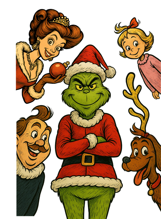 Christmas bunch, Press-ready, Transfer only, MTO