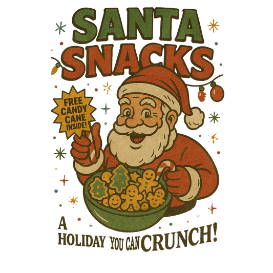 Santa snacks, Press-ready, Transfer only, MTO