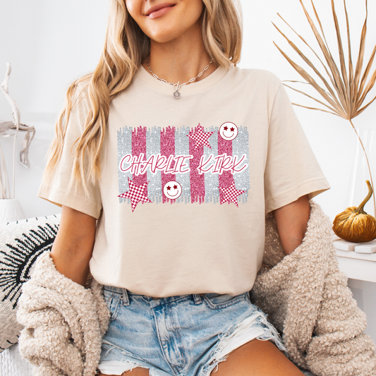 Charlie kirk - Short Sleeve - Gildan Softstyle - Women's Printed Tee