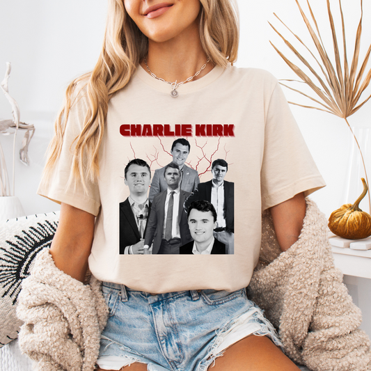 Charlie kirk - Short Sleeve - Gildan Softstyle - Women's Printed Tee