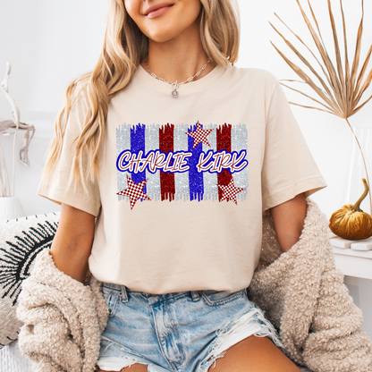 Charlie kirk - Random brand/color - Women's Printed Tee