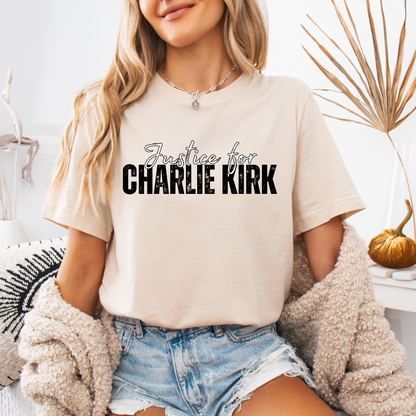 Charlie kirk - Random brand/color - Women's Printed Tee