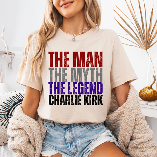 Charlie kirk - Short Sleeve - Gildan Softstyle - Women's Printed Tee