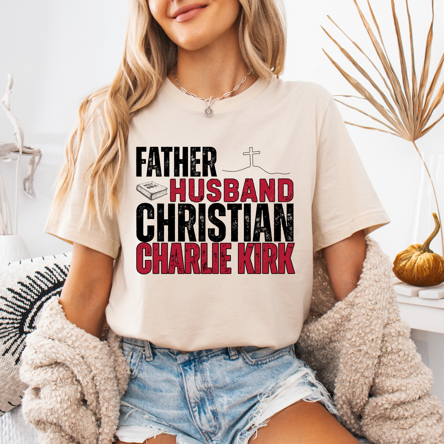 Charlie kirk - Random brand/color - Women's Printed Tee