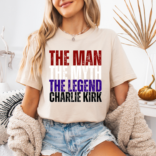 Charlie kirk - Short Sleeve - Gildan Softstyle - Women's Printed Tee