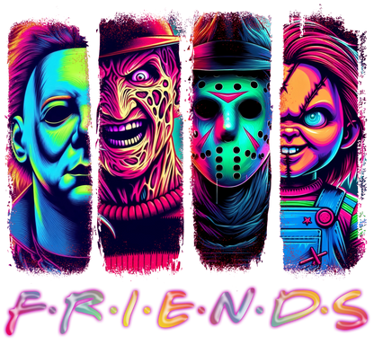 Friends, Halloween, Horror, Press-ready, Transfer only, MTO