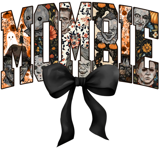 Mombie, Halloween, Press-ready, Transfer only, MTO
