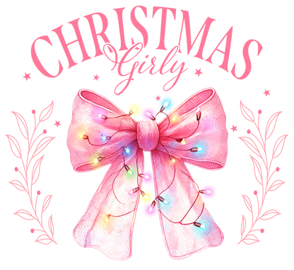 Christmas Girly, Press-ready, Transfer only, MTO