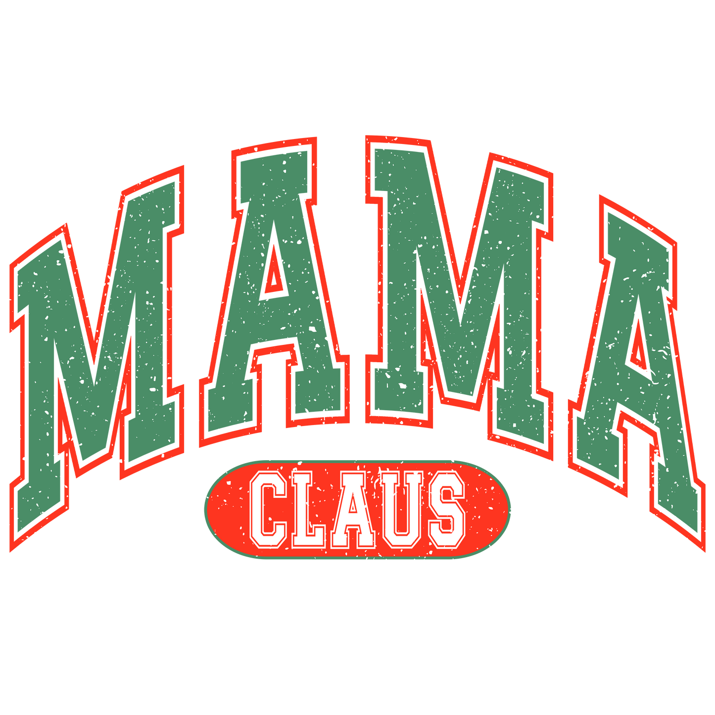 Mama claus, Christmas, Press-ready, Transfer only, MTO