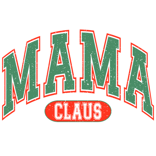 Mama claus, Christmas, Press-ready, Transfer only, MTO