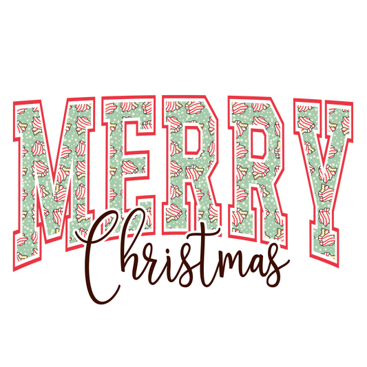 Merry Christmas, Christmas, Press-ready, Transfer only, MTO