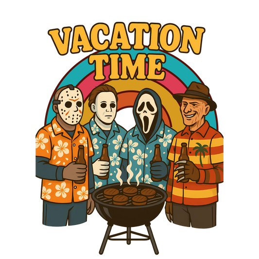Vacation time, Horror, Press-ready, Transfer only, MTO