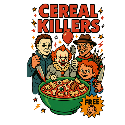 Cereal killers, Horror, Press-ready, Transfer only, MTO
