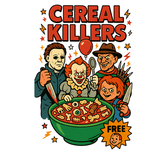 Cereal killers, Horror, Press-ready, Transfer only, MTO