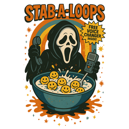 Stab a loops, Horror, Press-ready, Transfer only, MTO