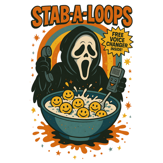 Stab a loops, Horror, Press-ready, Transfer only, MTO