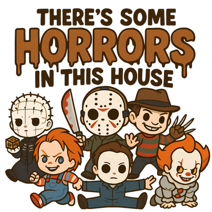 Horrors in the house, Horror, Press-ready, Transfer only, MTO